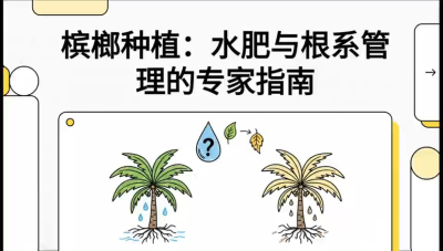 第09节:水分与根系养护&mdash;&mdash;&ldquo;旱了灌饱水，涝了排彻底&ldquo;课程：《槟榔种植：从不懂到精通的10堂必修课》