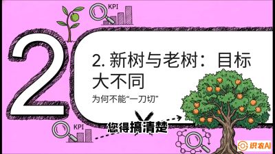 第3节：【春肥策略】开春底肥：新树&ldquo;扩版图&rdquo;，老树&ldquo;点引擎&rdquo;，课程：《柑橘底肥&ldquo;翻身账&rdquo;：从改土到高产的实战全书》
